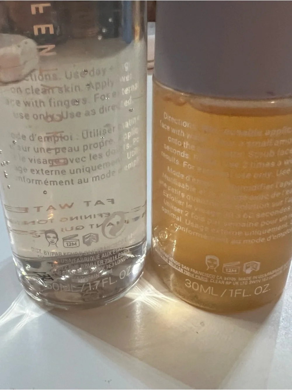Fenty Skin Fat Water Toner Serum + Pre-Show Glow Treatment Bundle New